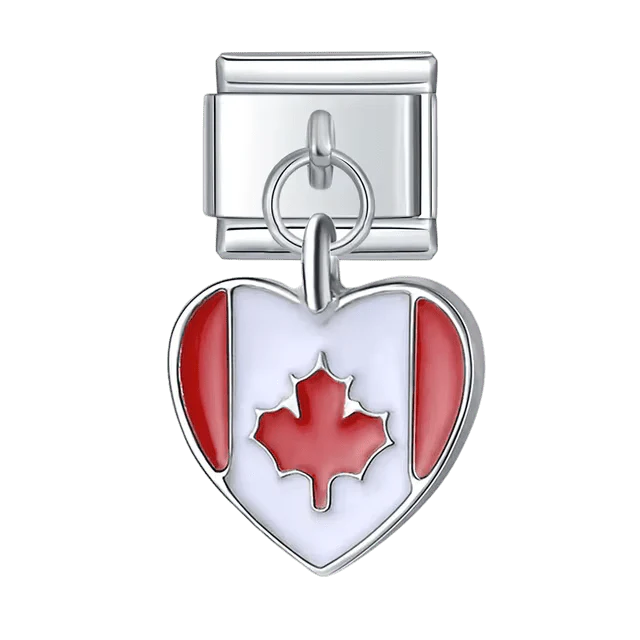 Dangling Heart Flag (Canada)