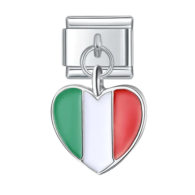 Dangling Heart Flag (Italy)