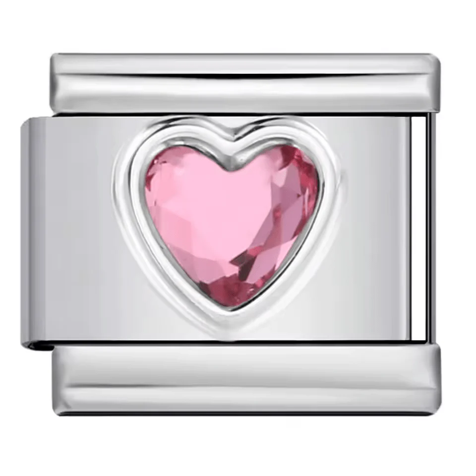 Pink Gem Heart