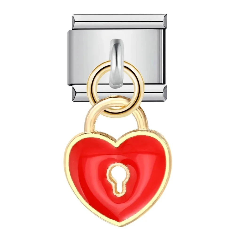 Dangling Locket Heart